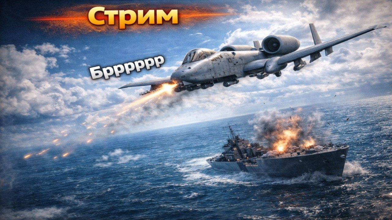 War Thunder-  А-10 Всем приготовится