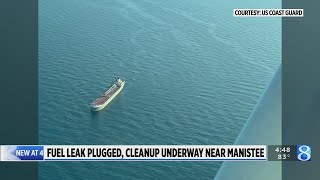 Fuel leak plugged focus shifts to cleanup near Manistee