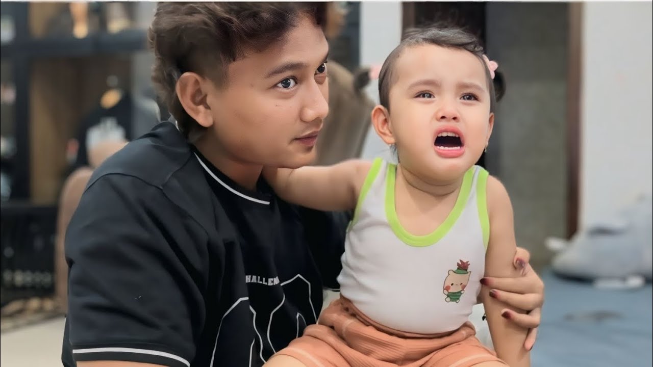 NANGIS !!! ADEK VIANA SEDIH GAK DIKASIH DONAT PAPA🤣