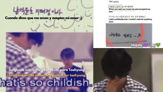 Cosas que Taehyung y Jungkook han dicho que parecen subtítulos falsos, pero no lo son.