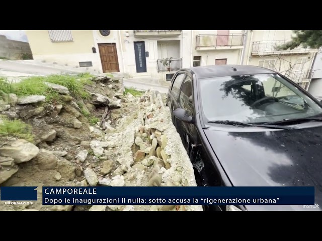 Muro giù a Camporeale, l'opposizione: “Rigenerazione urbana? È solo un'operazione di facciata”