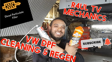 VW 1.6 DPF CLEANING & REGEN R4UL TV