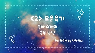 오운육기 - 0. 목차 소개와 공부 방법 (五云六气 - 目录介绍, 学习方法)