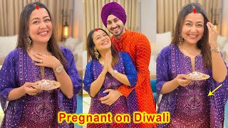 Neha Kakkar Announces Pregnancy on Diwali With Husband Rohanpreet Singh