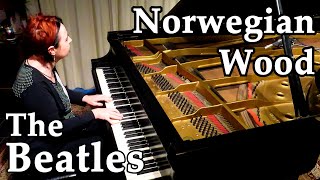 Norwegian Wood by The Beatles | solo piano remix