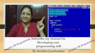 C++ Programming practical session|Operator Overloading |Adding two strings using + op | Malayalam|