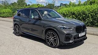 2022 BMW X5 xDrive40d MHT M Sport Auto Huge Spec Pan Roof M Performance Dravit Grey
