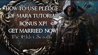 The Elder Scrolls Online How to use Pledge of Mara