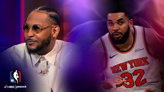 Why Karl-Anthony Towns is 'hard to scout' in the playoffs | NBA on NBC