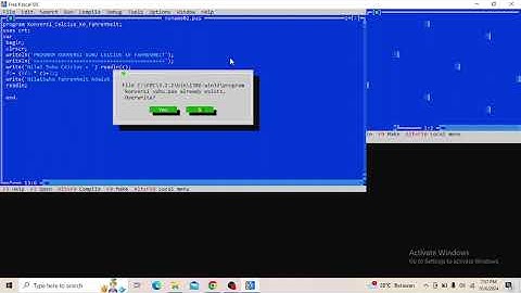 Pogram Konversi Suhu-smb-stikom-muhammadiyah