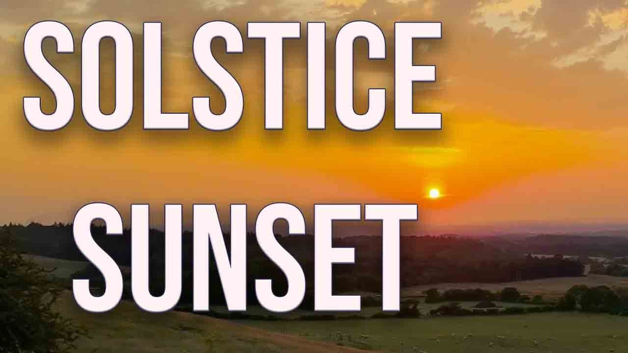 ⁣Unexpected Walk to Durlston Castle | Solstice Sunset in Swanage