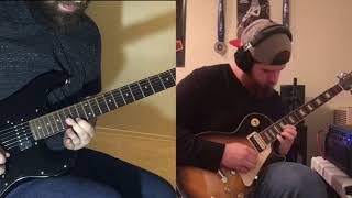 Rogers + Jensen - Eagles - Hotel California - (Guitar Solo Cover)