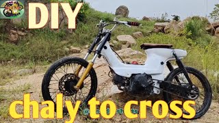 How to build a honda chaly to cross engine 125cc