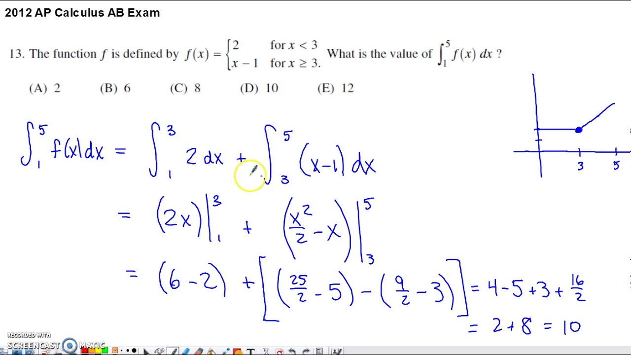 2012-ap-calculus-ab-multiple-choice-13-definite-integral-of