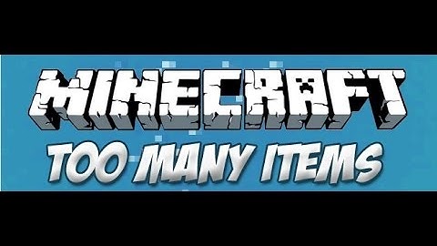 How to install minecraft 1 7 10 Too many Items