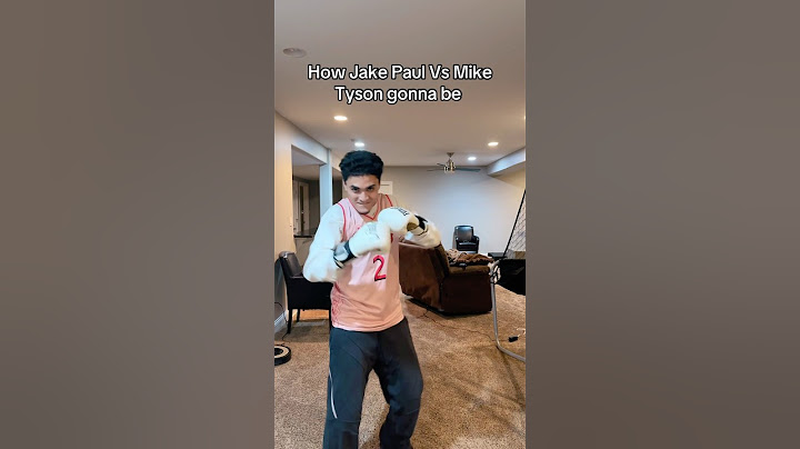 How Jake Paul Vs Mike Tyson gonna go! 😭🥊