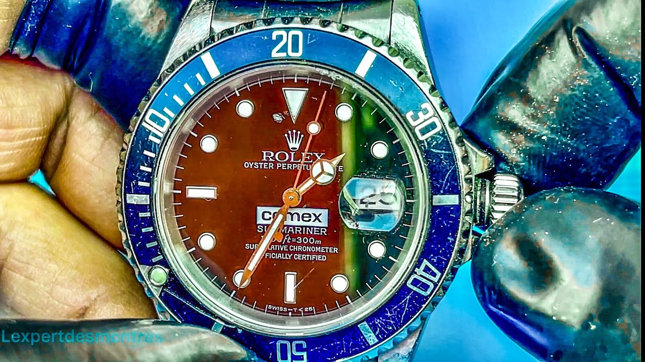 Rolex COMEX Submariner Restoration | Rare $140,000 Vintage Rolex Repair #watchfixexpert #asmr 
