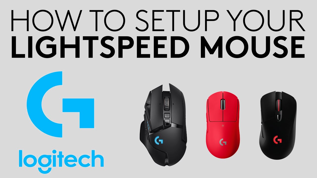 How to set up your Logitech LIGHTSPEED Mouse 