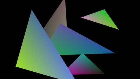 Multiple Shaders pt2 with keyboard in WebGL ProgrammingTIL #88 WebGL Video Tutorial Screencast 0031