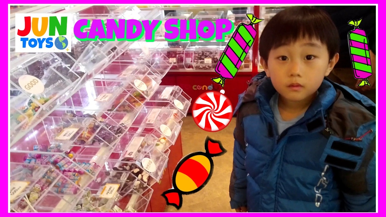 Kid in a Candy Store! Kid Candy Review! Jun Toys - YouTube