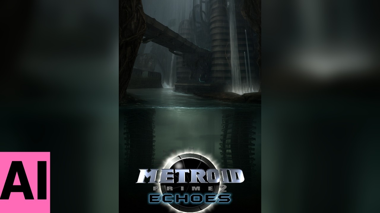 Metroid Prime 2: Echoes. - Torvus Bog x Torvus Catacombs (AI Mashup)