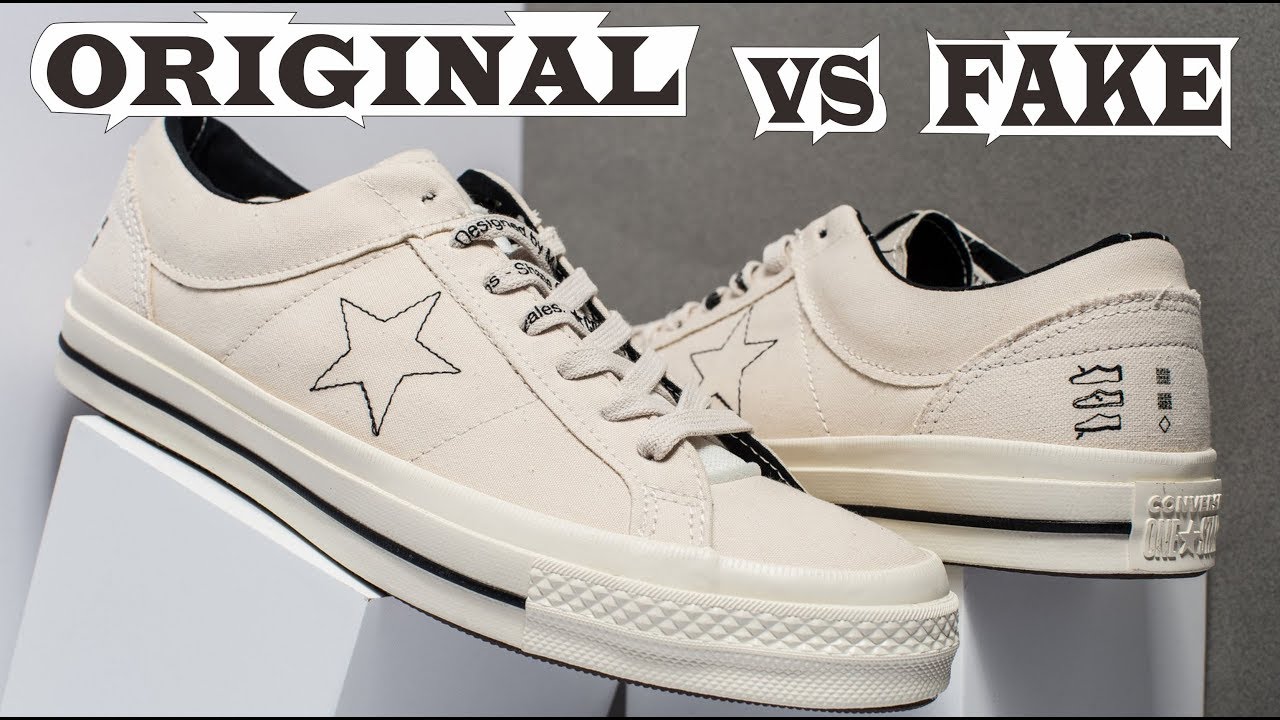 converse one star fake