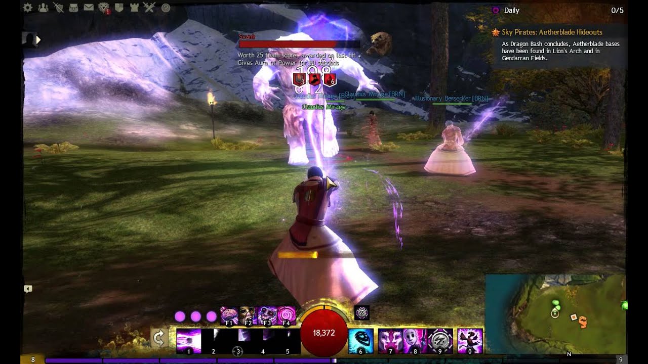 Mesmer Combat (Greatsword/Staff)