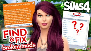 This MOD Tells You ALL Sims 4 BROKEN/DISABLED MODS that are NOT WORKING after Sims 4 2021 Update TS4