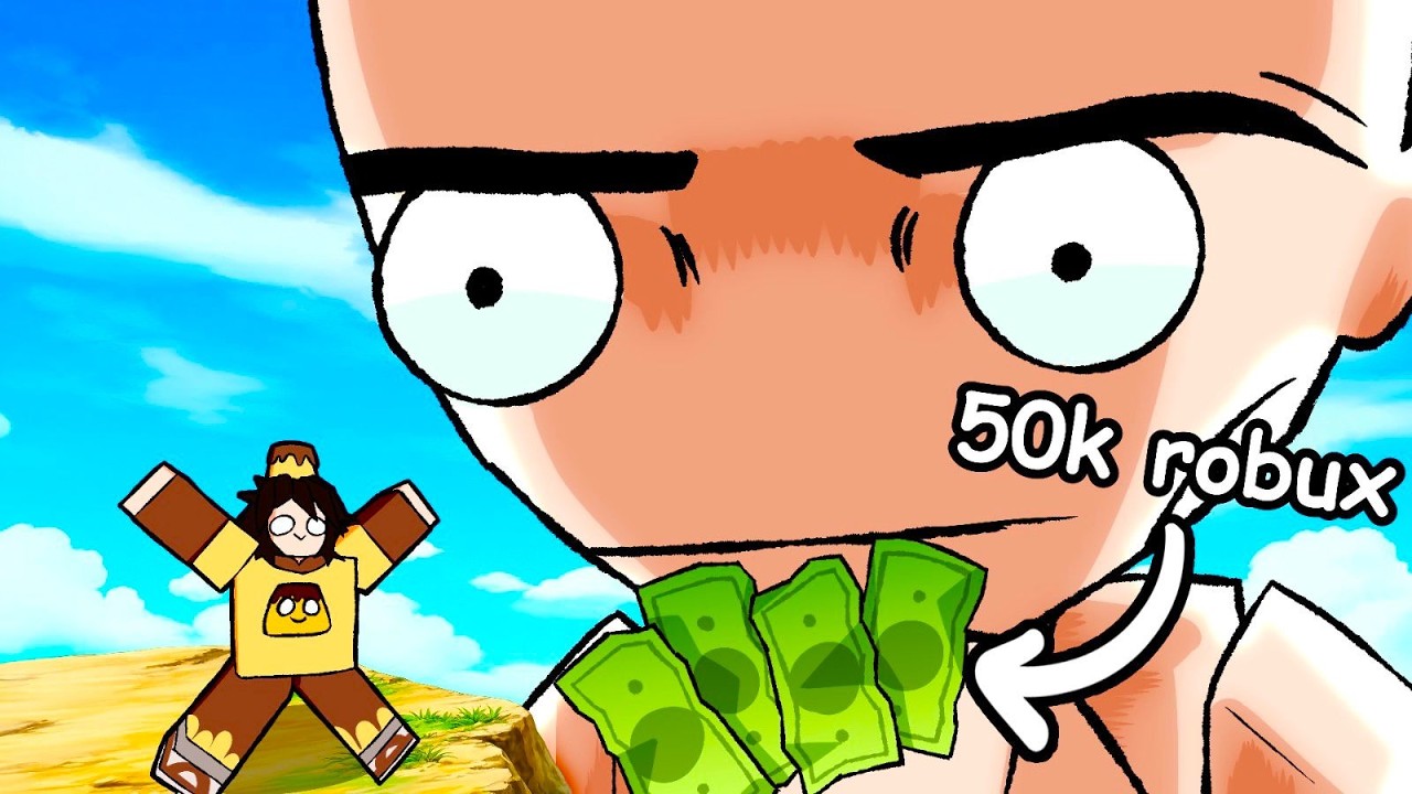 O CRIADOR DO JOGO ME DESAFIOU A ZERAR O NOVO JOGO DELE (VALENDO 50 MIL ROBUX)