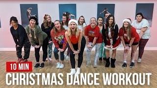 10 Minute Christmas Dance Workout Quick And Easy Cardio Workout