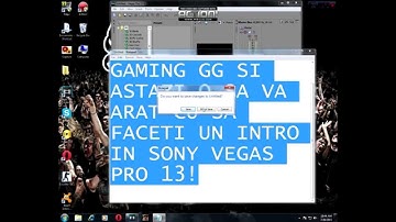 Cum sa iti faci un intro!