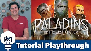 Paladins of the West Kingdom Tutorial Playthrough