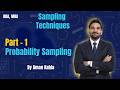 📊 Sampling Techniques Part-1 📊 #ugcnet #mba #management #samplingtechniques #research #youtubeshorts