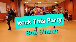 Zumba Dance Workout - Rock this Party - Bob Sinclar- Dance Passion Zumba Class -Afslanken