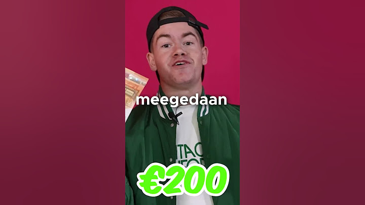 Ik Gaf Iemand €1000 Zonder Dat Zij Het Doorhad!