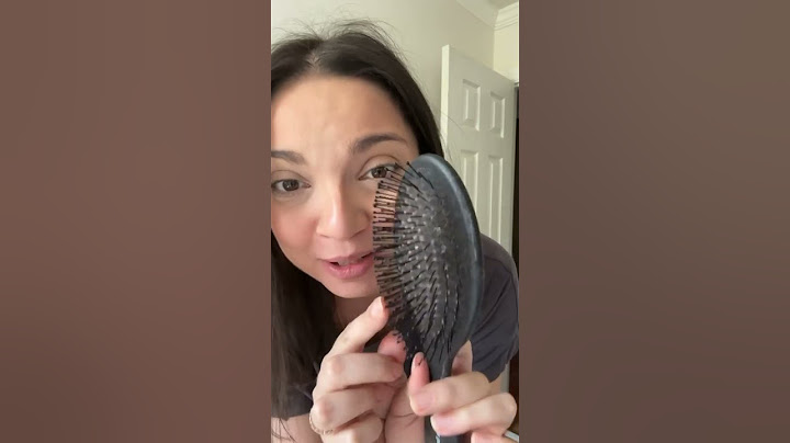 How to wash your hairbrush! Did you know? #howto #cleaning #haircare #hairbrushing #didyouknow