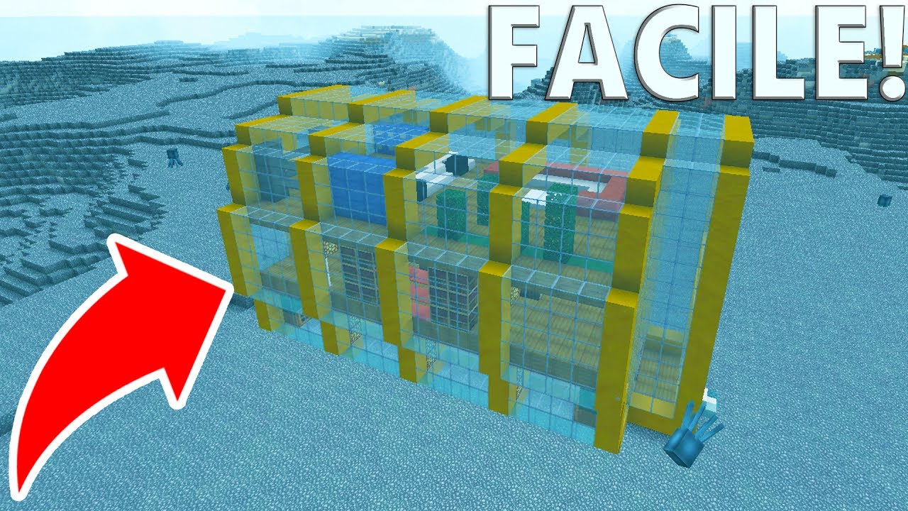 TUTO BUNKER SOUS MARIN ULTRA SÉCURISÉ ! | Minecraft - YouTube