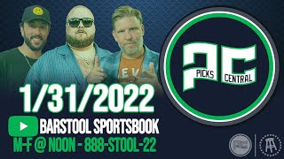 Barstool Sports Picks Central with Brandon Walker || Monday, January 31st, 2022
