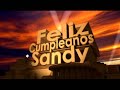 feliz cumpleaños Sandy