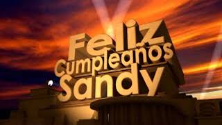 feliz cumpleaños Sandy