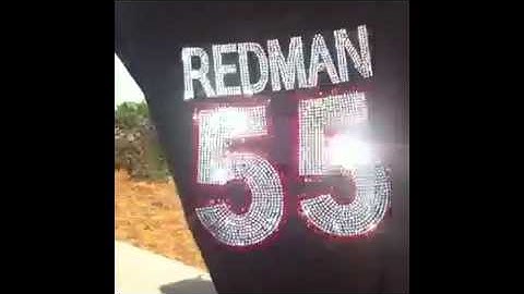 Custom Baseball Rhinestone Shirt Design Over 5,700 Stones