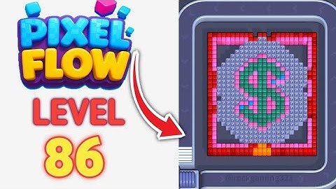 Pixel Flow Level 86 Walkthrough
