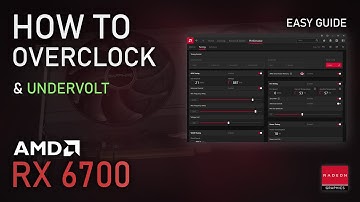 How to OVERCLOCK & UNDERVOLT RX 6700 (non-XT) | ADRENALIN 2022 Easy Tutorial