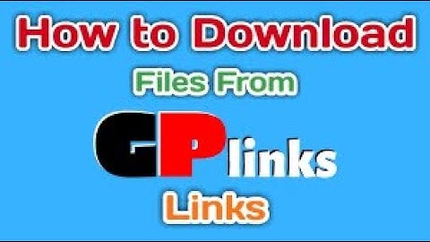 How to download video from gp links, gp mojo