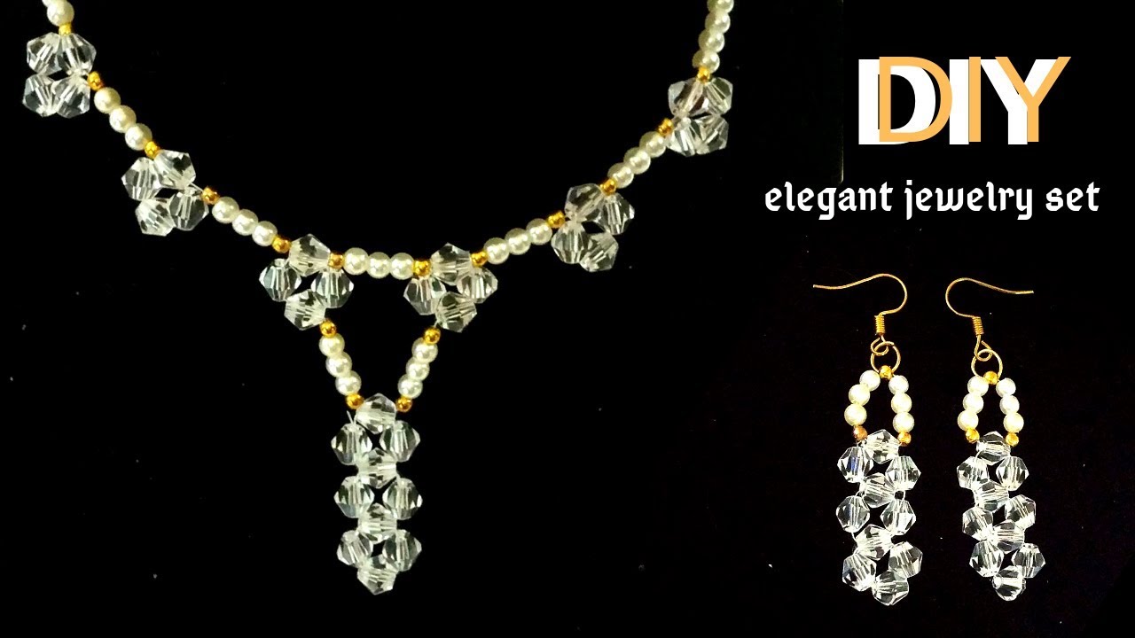 How to make bride jewelry set. Bridal jewelry set. Wedding jewelry ...