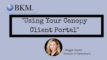 Using Your Client Portal