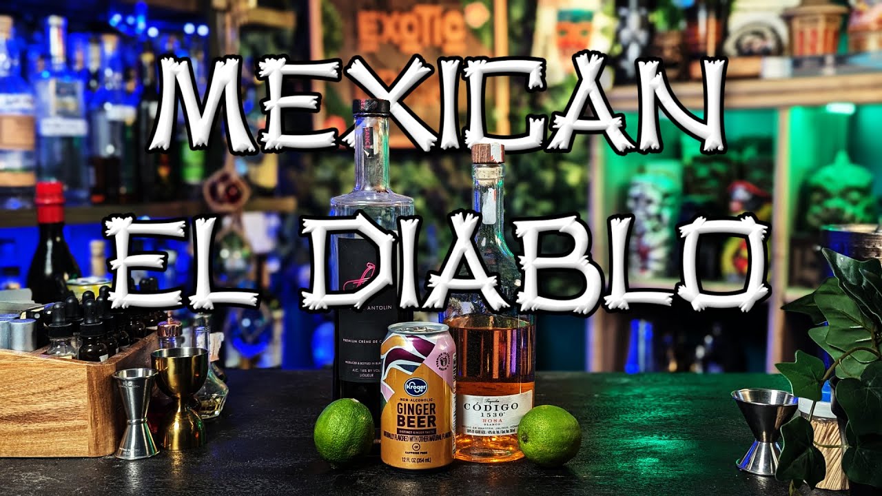 The Mexican El Diablo from Trader Vic - Tiki Tuesday and Fall of Fizz LIVE!!!