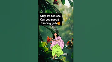 Can You Spot 8 Dancing Girls Trending Viral New Eyechallenge Watermagic Magic Quiztime 