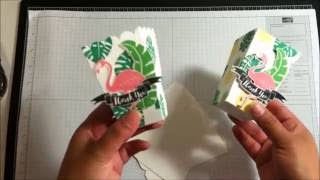 Pop of Paradise Popcorn Box