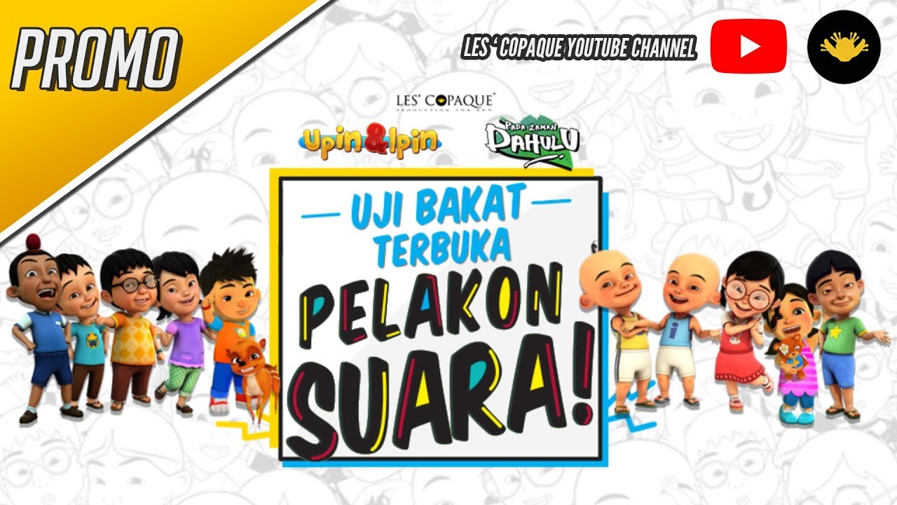 Promo Uji Bakat Terbuka Pelakon Suara 2018 Youtube
